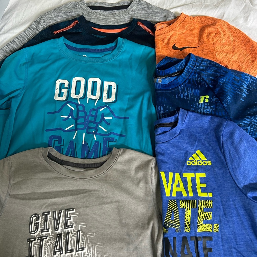 Boys shirt bundle size M (8-10)